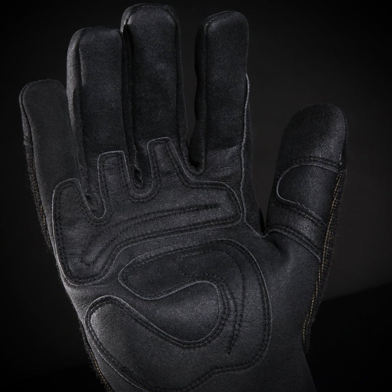 Ironclad HEATWORX REINFORCED; Heat and Cut Resistant Gloves, Palm Heat Protection Rated up to 450Â°F, (1 Pair), Black - Image 4